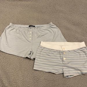two brandy shorts
